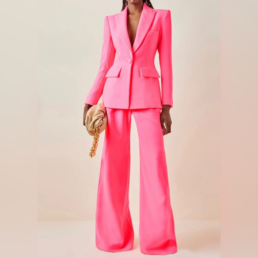 Custom Hot Pink Suit